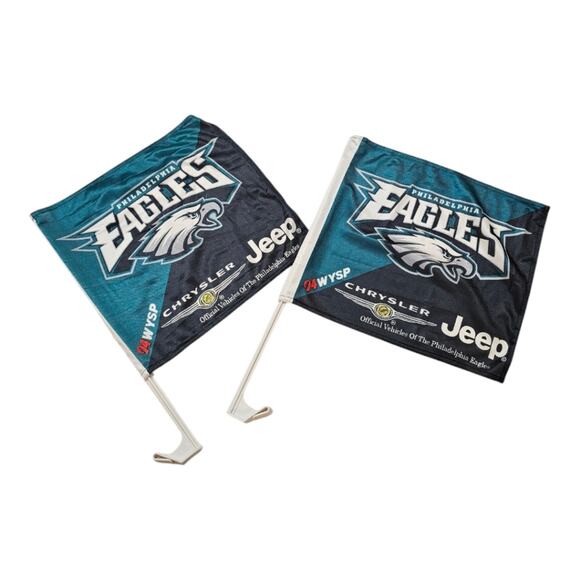 Philadelphia Eagles Club Seat Member Car Flags and Rally Towel - Picture 7 of 7